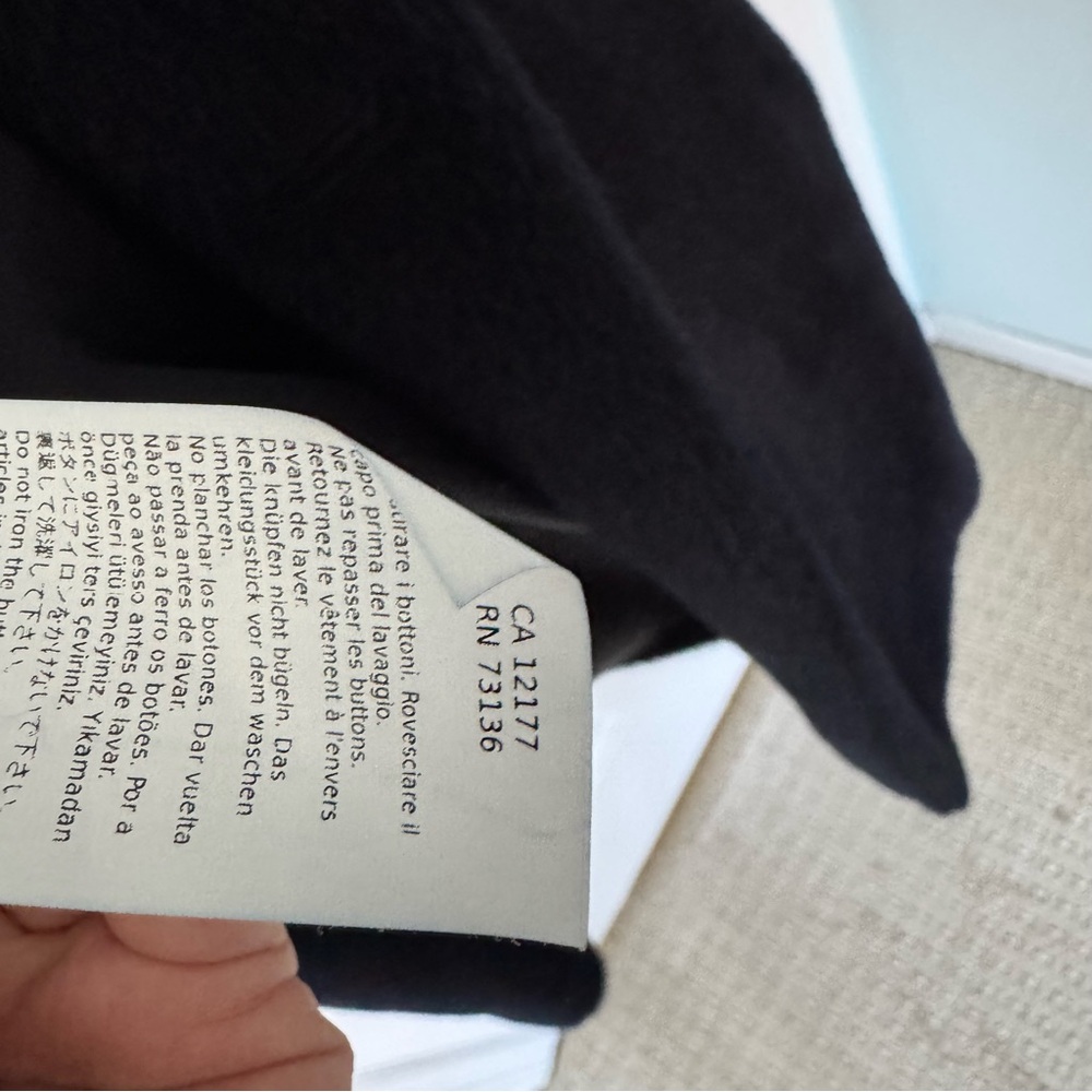 Max Mara Roseto Navy Blue Coat IT 42 US 6 - Picture 11 of 16